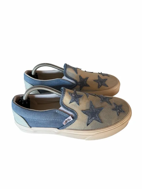 Vans NEW Unisex Starry Night Denim Classic Slip On Shoe Size 7 or 5.5 #260112 - Image 3