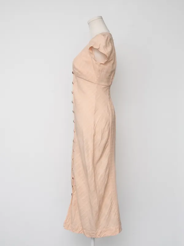 Free People = New in Town Midi‎ Dress - Image 4