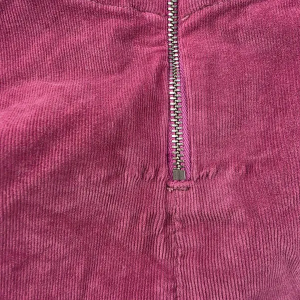 We The Free Free People Magenta Corduroy High Waisted Hot Shorts Pink Small - Image 8