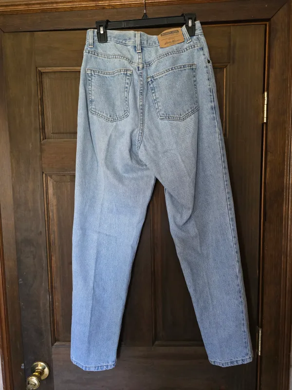 Eddie Bauer Light Blue Relaxed Men’s Jeans Size 8 - Image 4
