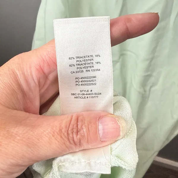 Aritzia‎ Babaton Mint Green Resolution Maxi Strapless Dress Size XL - Image 5