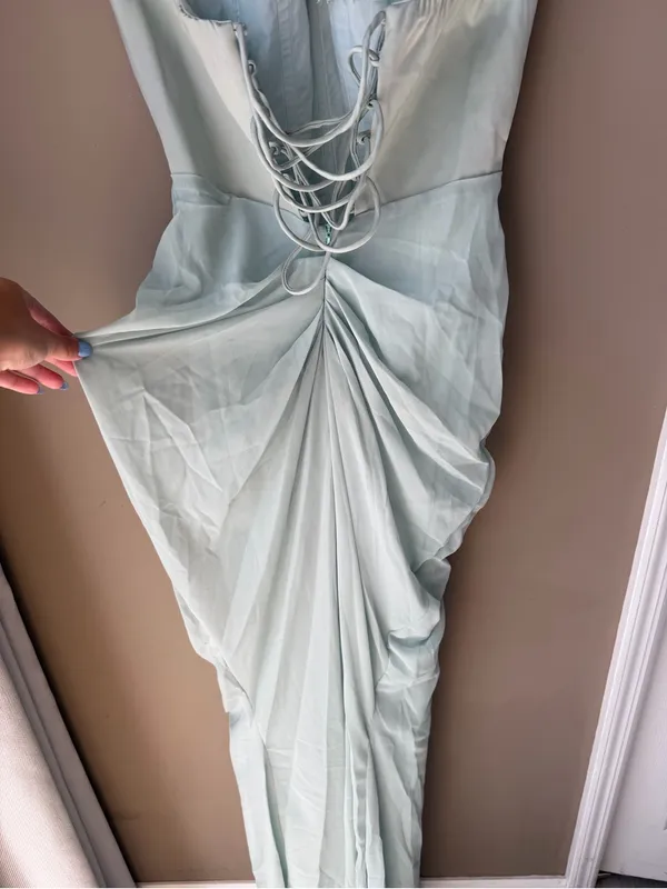 Corset dress Green Size L - Image 6