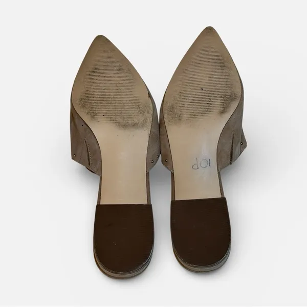 Bleecker Brown Studded Mules for Women Size 10 - Image 2