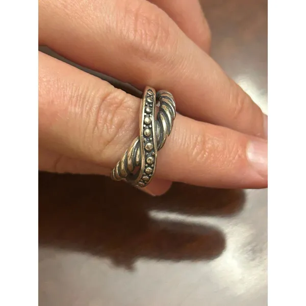 ring band sterling silver 925 lot b12 size 9 - Image 2