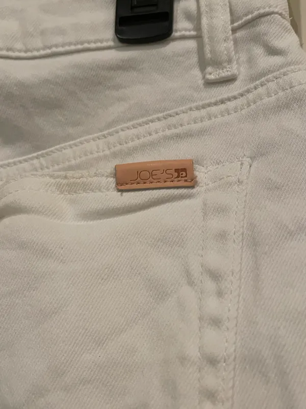 Joe’s Jeans White Denim Skirt 24 EUC - Image 3