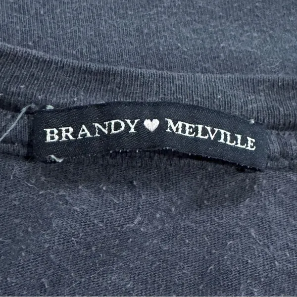 Brandy Melville Los Angeles Flag Short Sleeve Shirt Women’s Small - Image 2