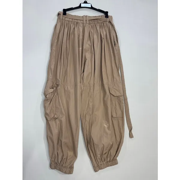 Derek Lam Tamsin tan Balloon Cargo Pants size Medium - Image 4