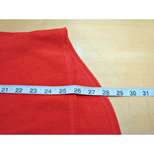 Marmot Mens Red Fleece Polartec Sweatshirt Pullover Half Zip Size XL Poly Blend - Image 6