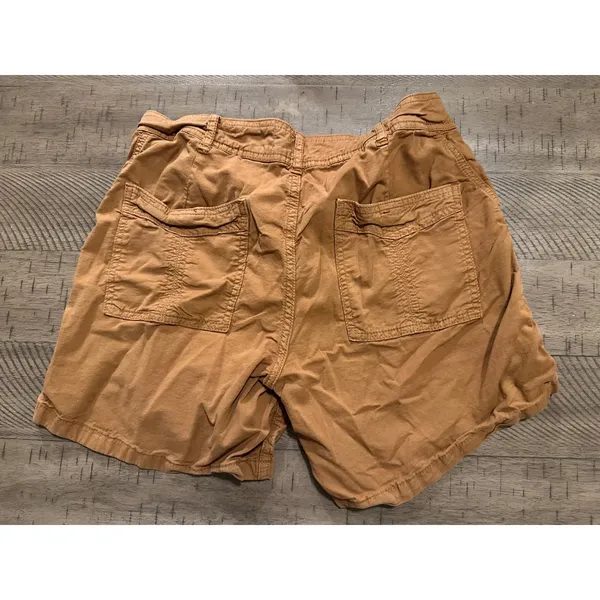 Anthropologie‎ Pilcro "The Wanderer" Utility Shorts – Camel/Tobacco – Size 28/4 - Image 4
