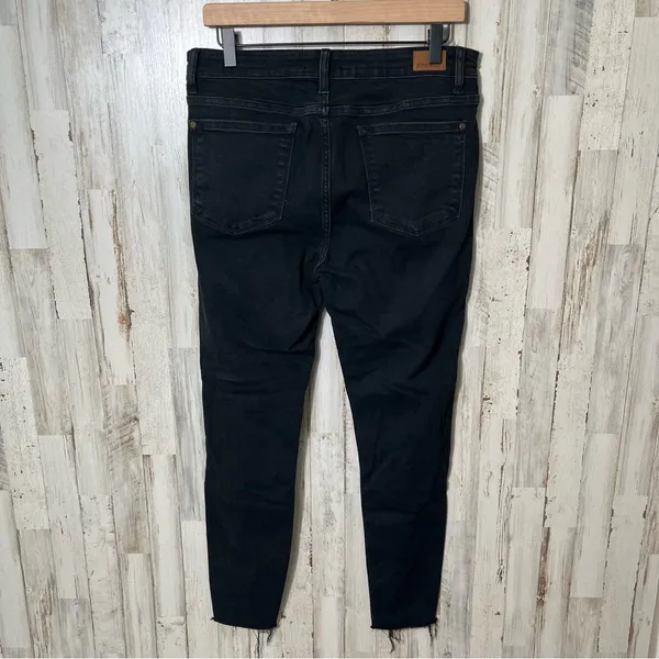 Judy Blue Black Leopard‎ Patch Mid Rise Skinny Fit Jeans Distressed Womens 11/30 - Image 5