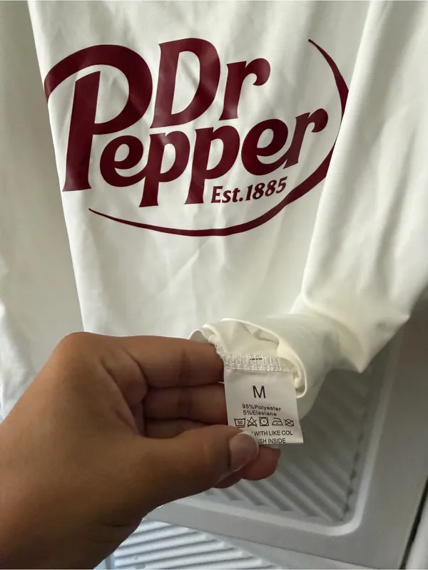 Boutique Dr. Pepper White Tee - Image 4