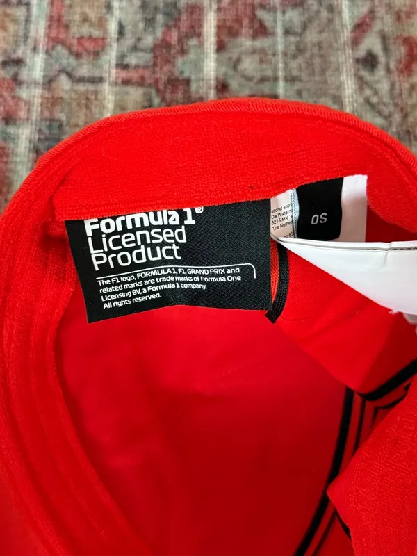formula 1 hat Red - Image 7