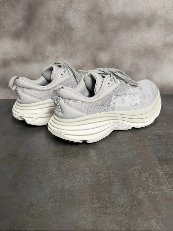 Hoka One One Bondi 8 Women’s Running Shoes Lunar Rock/Nimbus Cloud Size 9B - Image 9