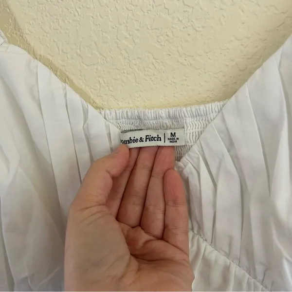 Abercrombie & Fitch Babydoll Poplin Blouse - Image 5