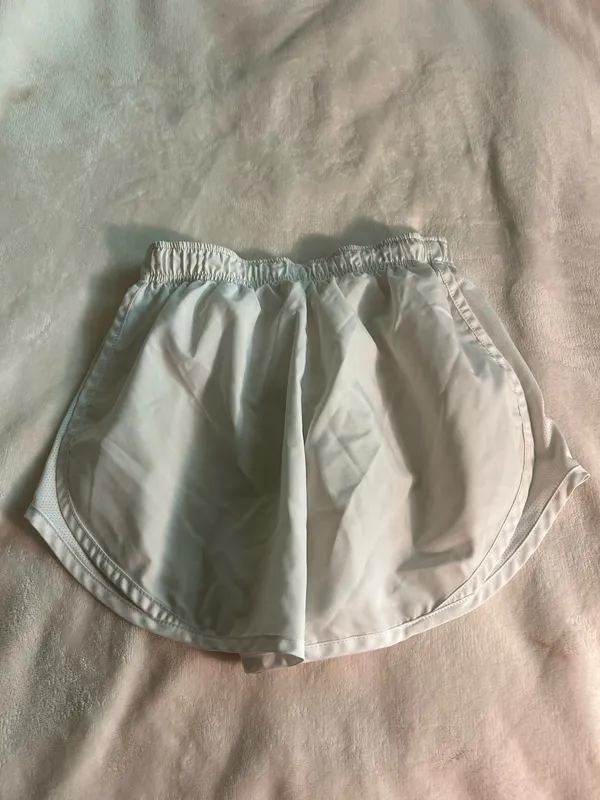 White Nike Running Shorts - Image 4