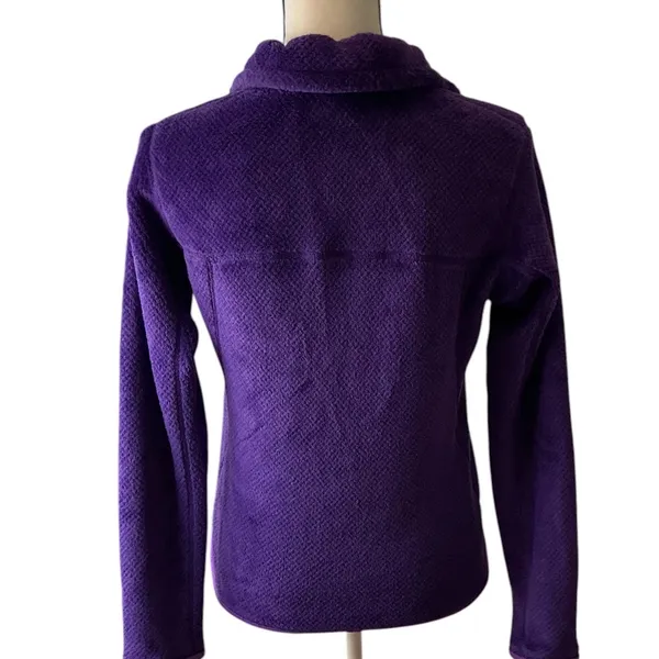Patagonia Re-Tool Snap-T Fleece Pullover Purple Womens Small 25442 - Image 3