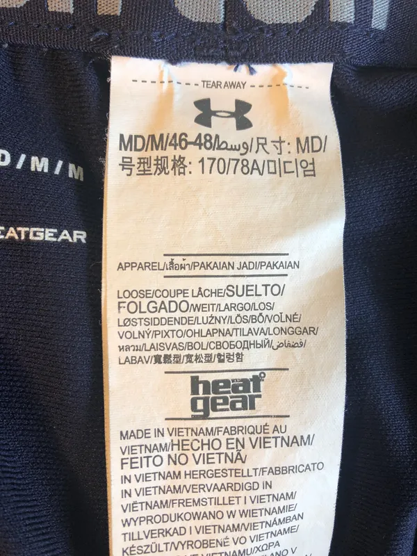 Under Armour Navy Villanova Play Up Shorts 2.0 - Image 9