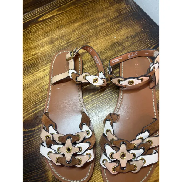 Coach Brown Sandals Size 7.5‎ - Image 3