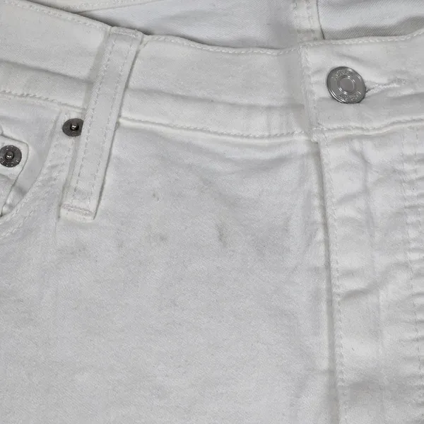 J. Crew 9" demi-boot crop jean in white wash‎ 33 NWT - Image 8