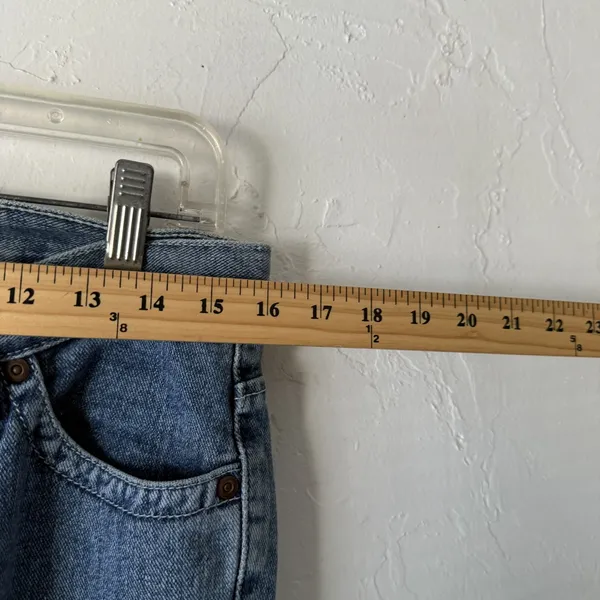 Rockies Vintage 90s Jeans‎ 10L Tall Blue Slim Low Rise Bootcut Denim Western - Image 3