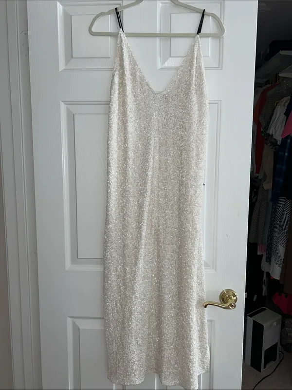 Zara sequin dress. Fits S - Image 11