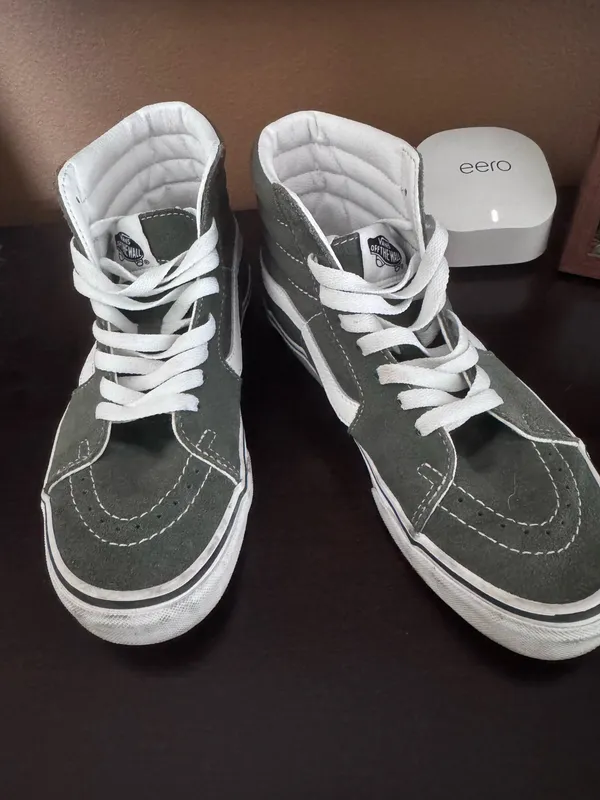 Green High-Top Vans - Image 2