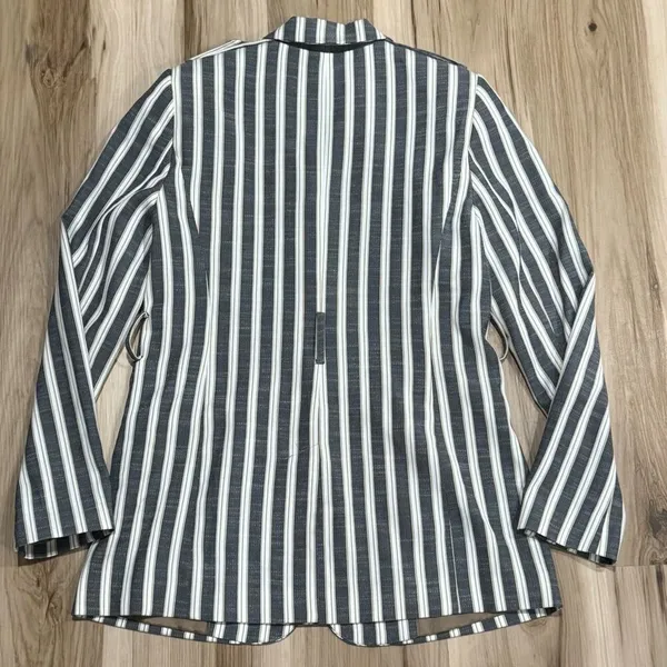 Karl Lagerfield Paris Striped Long Blazer Jacket Women’s 4 - Image 5