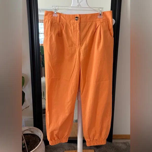 HALARA Rising Sun Orange Jogger Pants - Image 7