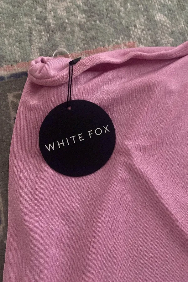 White Fox Mini Dress - Image 2
