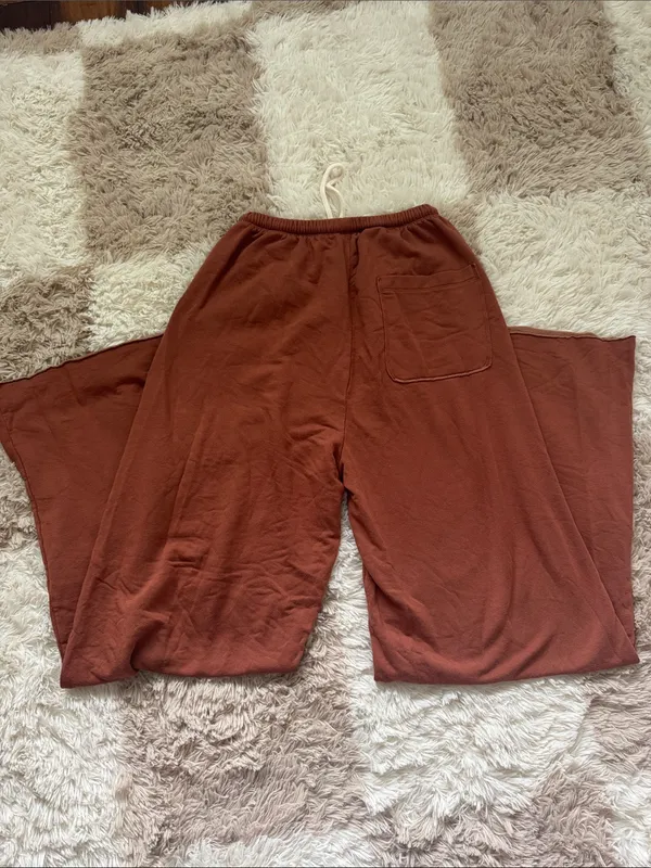 Aerie Offline Drawstring Wide Leg Lounge Pants - Image 2