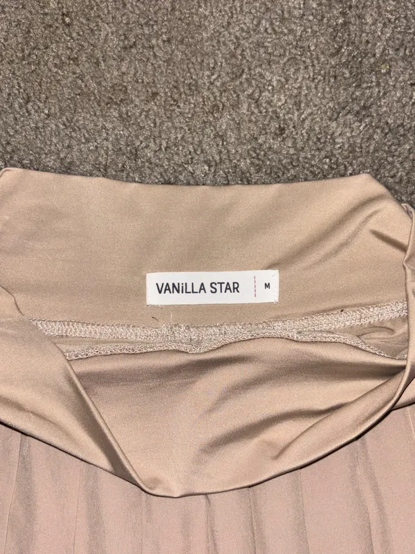TJ Maxx Skirt Mini Tan Size M - Image 3
