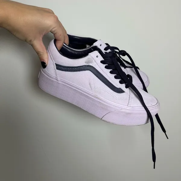 Vans Platform Sneakers Lavender - Image 4