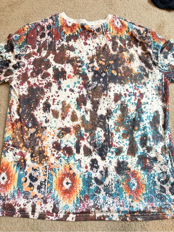 Just a Small Town Girl Graphic Tee - Multicolor - Image 2