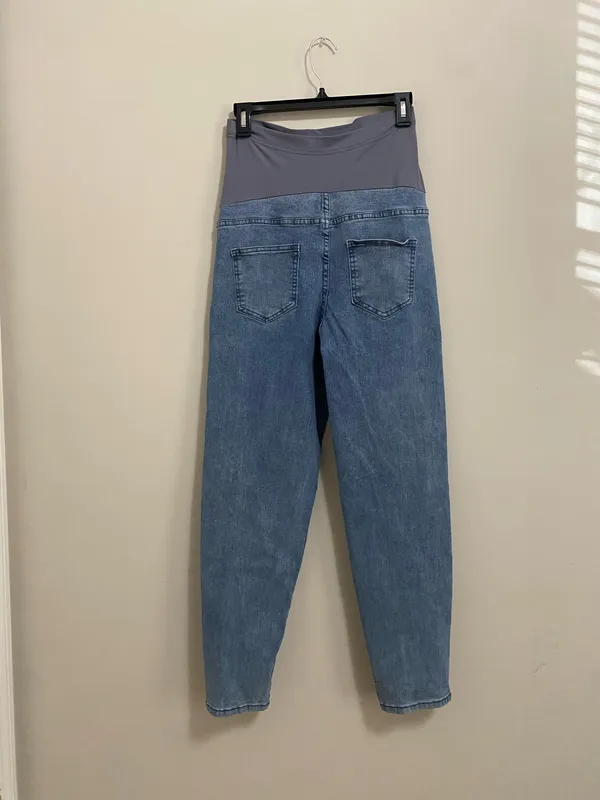 Maternity Jeans Blue Size M - Image 2