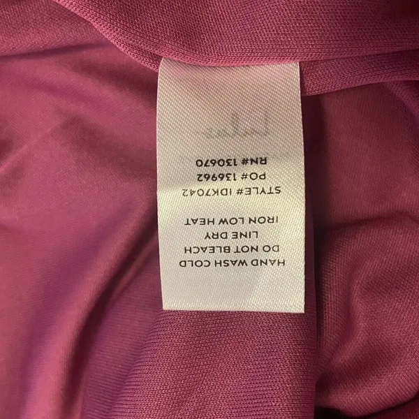 Lulus Perfect Duo Coral Red and Purple Color Block Bodycon Mini Dress Size Large - Image 7