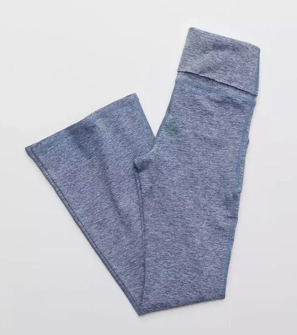 Aerie XL SHORT OFFLINE By The Hugger High Waisted Foldover Flare Legging - Image 2