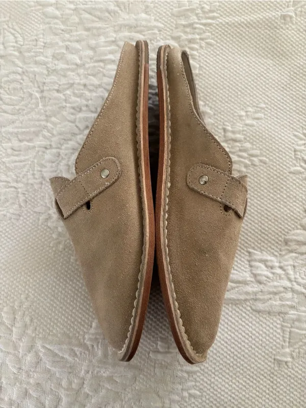 Free people clog mules suede sz EU3 7 US sz 7 - Image 3