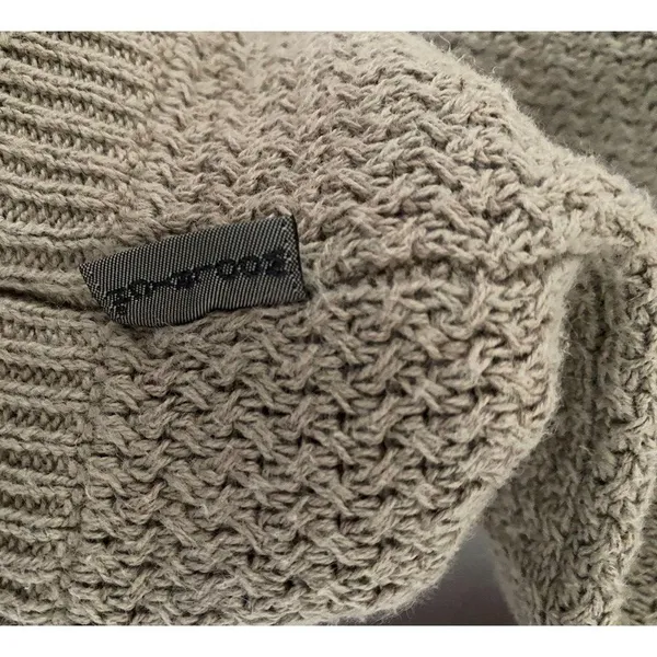 Woolrich Khaki Womens Sweater Sz S Wool Ramie Cotton Long Sleeve Pullover - Image 6