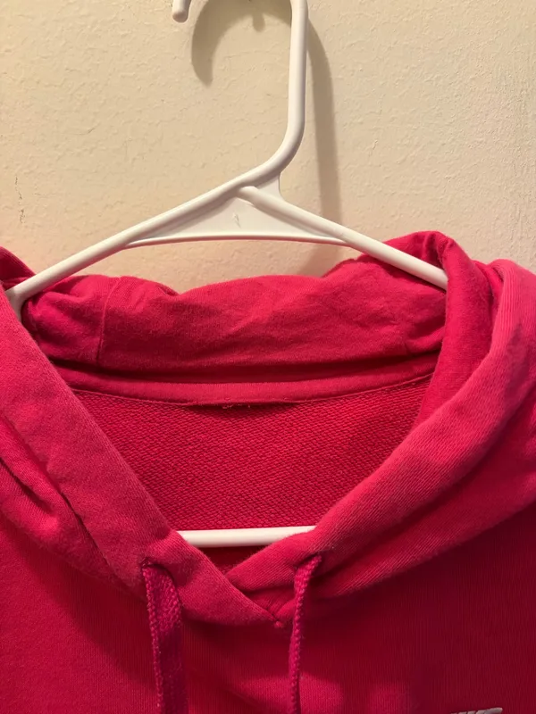 (M) Nike Pink Athletic Hoodie Sweatshirt - Image 4