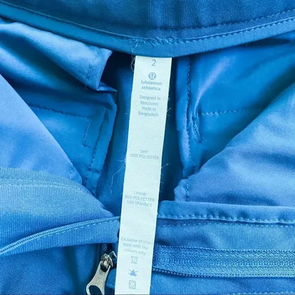 Lululemon Long Story Short in Poseidon Blue Size 2 - Image 6