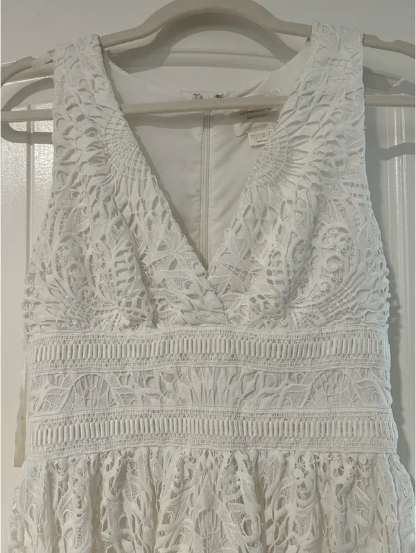 Shoshanna Lace Maxi Dress - Image 6