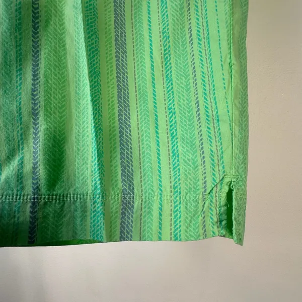 Fresh Produce Nautical‎ Rope Park Ave Capri Pants Meadow Green Cotton Large NWT - Image 6
