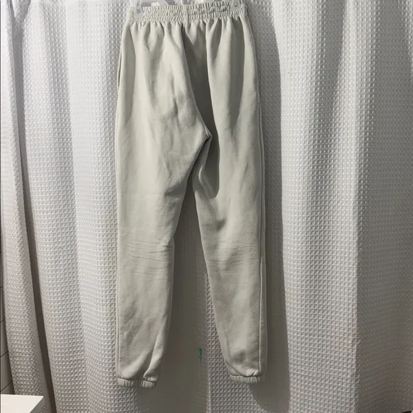 Meshki Unisex Joggers in Cream Size Small - Image 7