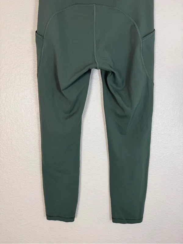 Lululemon Invigorate High Rise Crop 23” Leggings in Algae Green size 6 $118 - Image 11