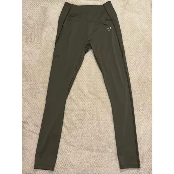 GYMSHARK Workout Set — Olive Green | S - Image 4