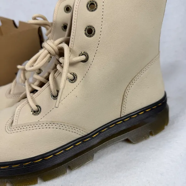 Dr. Martens Charlee Chukka Boots Womens 10 UK 8 Milled‎ Nubuck Parchment Beige - Image 4
