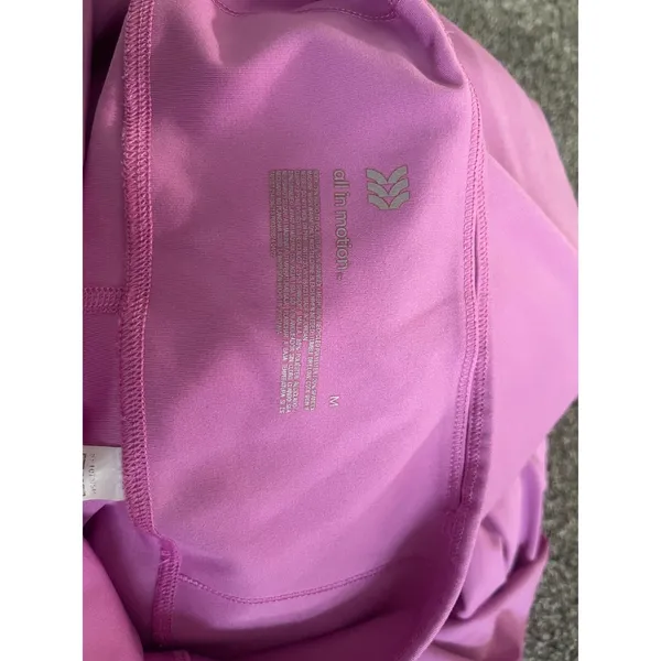All in Motion pink high-rise bell bottom flare leggings yoga pants M - Image 2