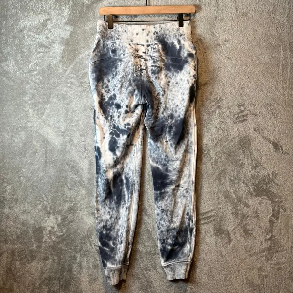 Lululemon Warm Down Jogger *28"‎ Marble Dye Classic Navy Size 4 Mid Rise W5CZ6S - Image 3