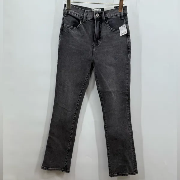 We The Free Jeans Sz 26‎ Black Faded Low Maintenance Mid Rise Crop Boot - Image 3