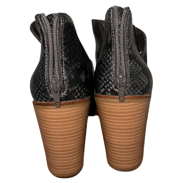 DOLCE‎ VITA DV8 Shai Women’s Suede & Snakeskin Heeled Ankle Boot size 11 - Image 4